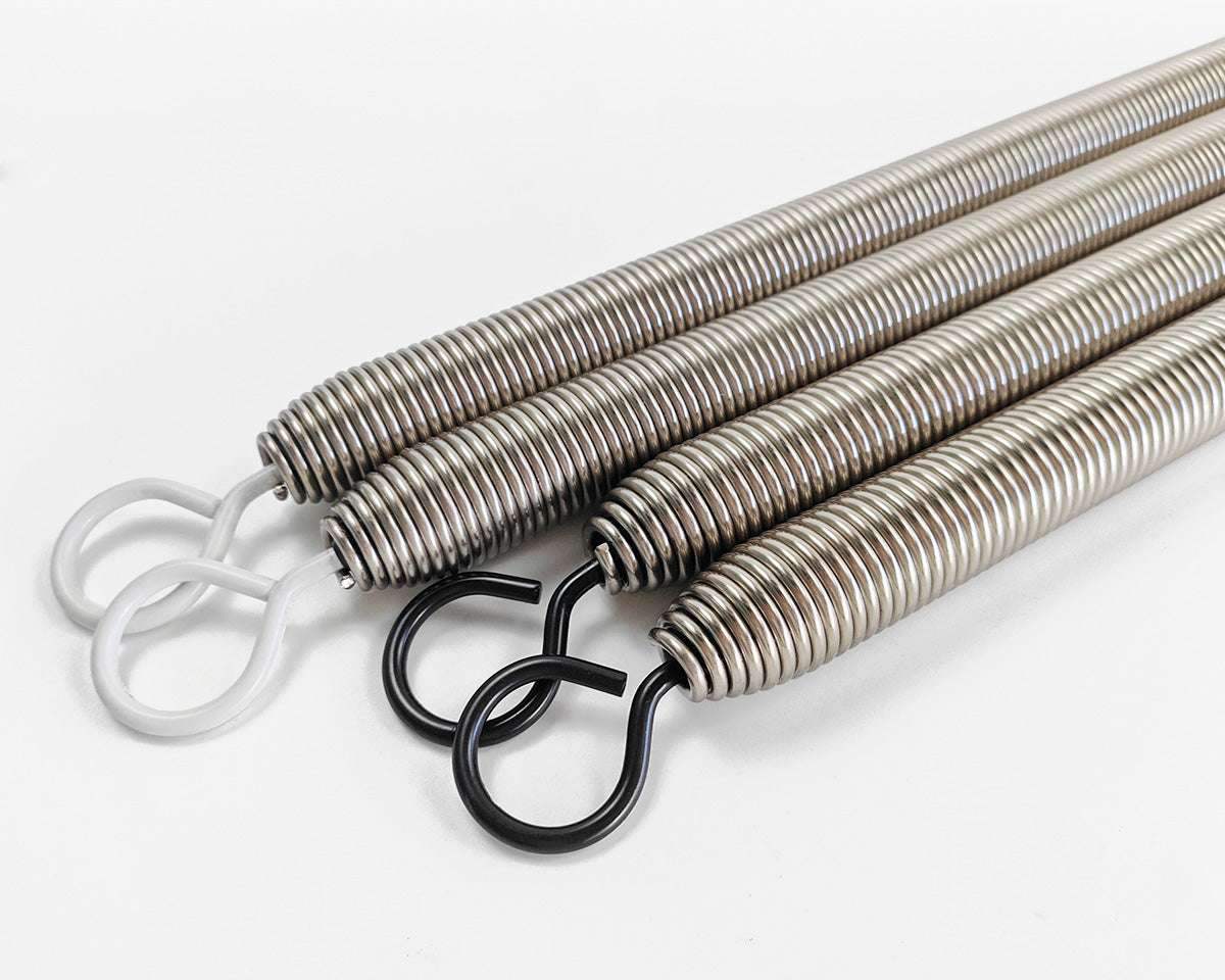 Premium Pilates Wunda Chair Springs with anti-rust finish and durable extension coils. Ideal for Pilates chair replacement and strength training.