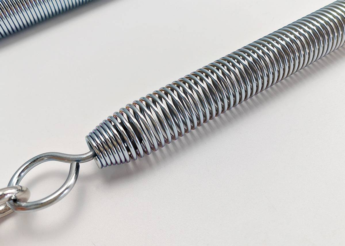 Close-up of Pilates Fit Spring - High Carbon Pilates Spring | Gym Equipment showing tightly coiled high carbon steel for durability and resistance.